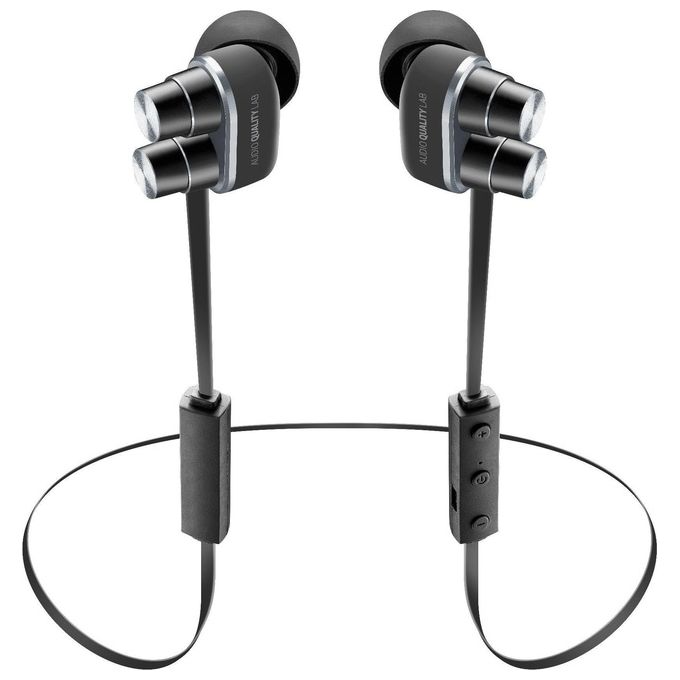 Cellular Line Auricolare Bluetooth Duet Dual Driver