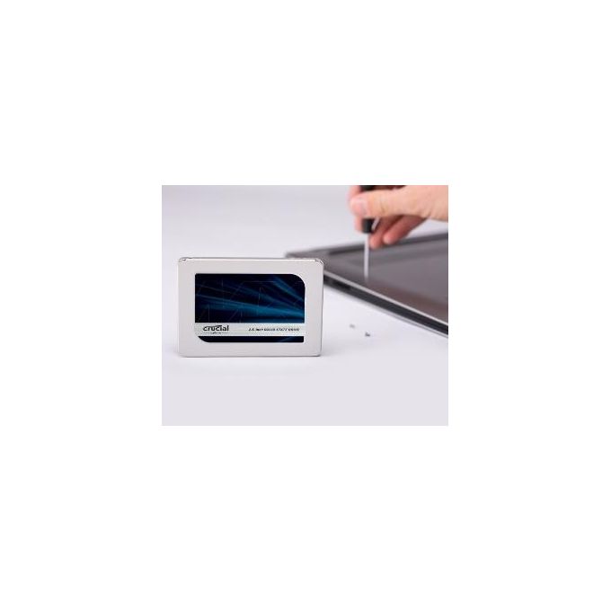 Crucial SSD 2.5 500GB SATA3 MX500 Solido e Prestazionale per il Tuo Sistema Informatico