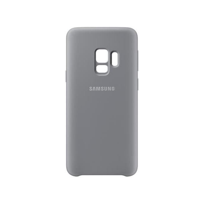 Samsung Cover in Silicone per Galaxy S9 Grigio