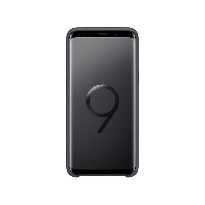 Samsung Cover in Silicone per Galaxy S9 Nero