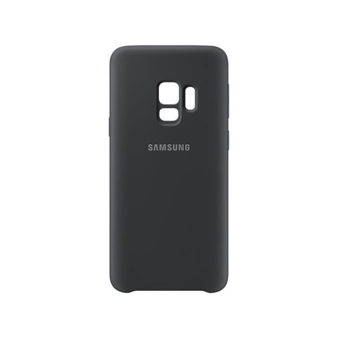 Samsung Cover in Silicone per Galaxy S9 Nero