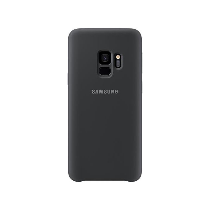 Samsung Cover in Silicone per Galaxy S9 Nero