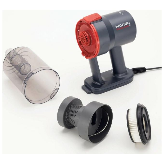 Ariete 2708 Handy Force One Aspirapolvere a bastone 2in1 Ciclonica Senza sacco 0,6 L 600W Filtro HEPA colore Nero