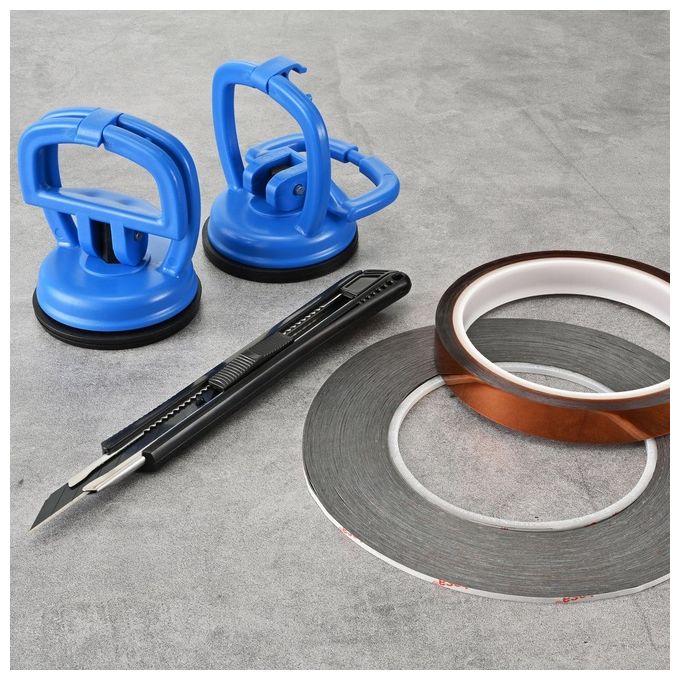 IFixit EU145278-20 Repair Business Toolkit Kit per Riparazioni con 15 Cacciaviti 4 Spudger 2 Pinzette 2 Ventose Multimetro Calibro Digitale e Borsa Messenger colore Blu-Nero