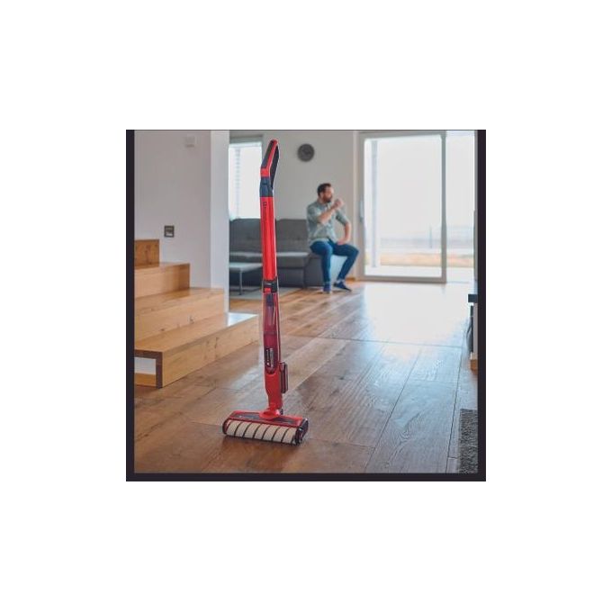 Einhell 3437110 CLEANEXXO Pulitore per pavimenti a batteria 18V Power X-Change 290 mm Boost autopulente senza batteria colore Rosso