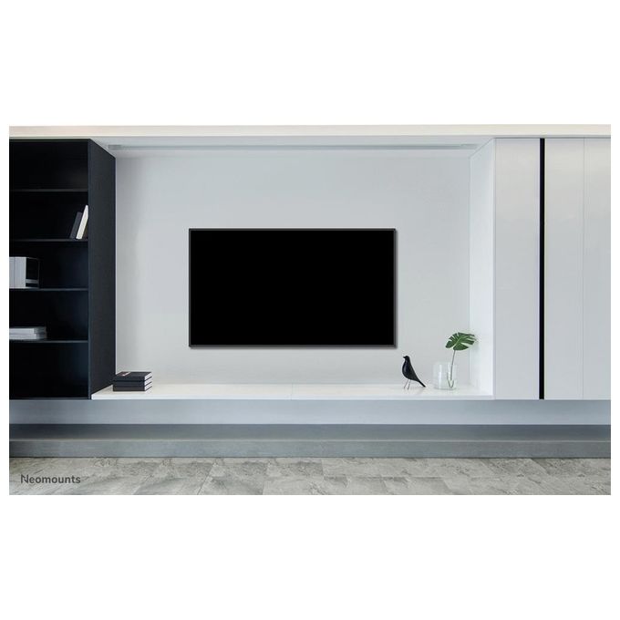 Neomounts WL30-550BL16 LEVEL 550 Supporto TV a parete 42'' 86'' fisso ultrapiatto VESA 100x100 600x400 mm 60 Kg colore Nero
