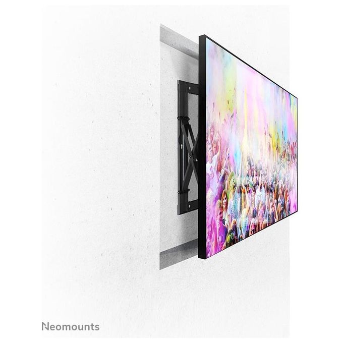 Neomounts WL95-800BL1 Supporto Videowall da Parete Pop-out per Schermi 42''-70'' VESA 200x200-600x400 mm Max 35 Kg colore Nero