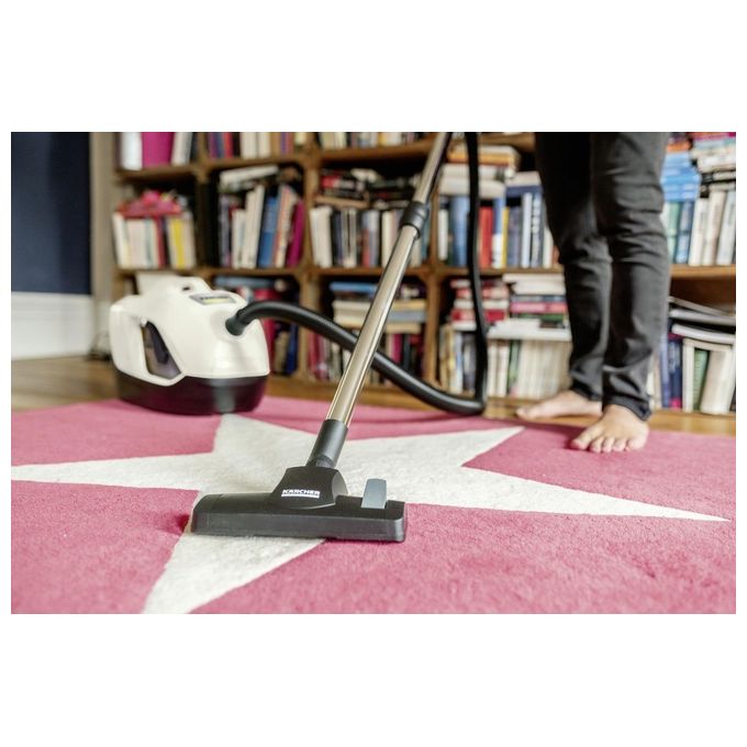Kärcher 1.195-250.0 DS 6 Aspirapolvere A cilindro Filtro ad acqua 2 L 650 W colore Nero Bianco