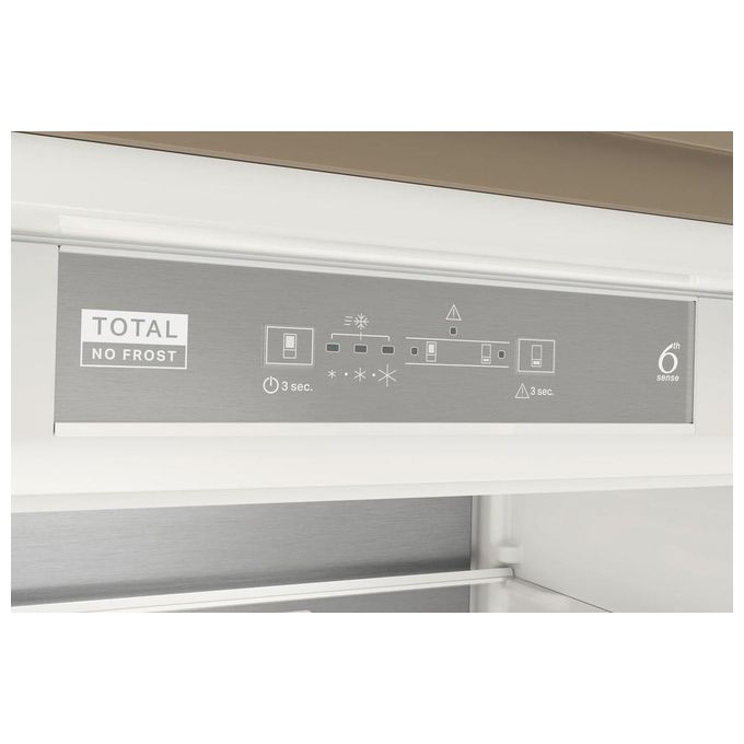 Whirlpool WHSP70T121 Frigorifero Combinato da Incasso 394 L 193,5 cm Classe E Total No Frost 32 dB colore Bianco