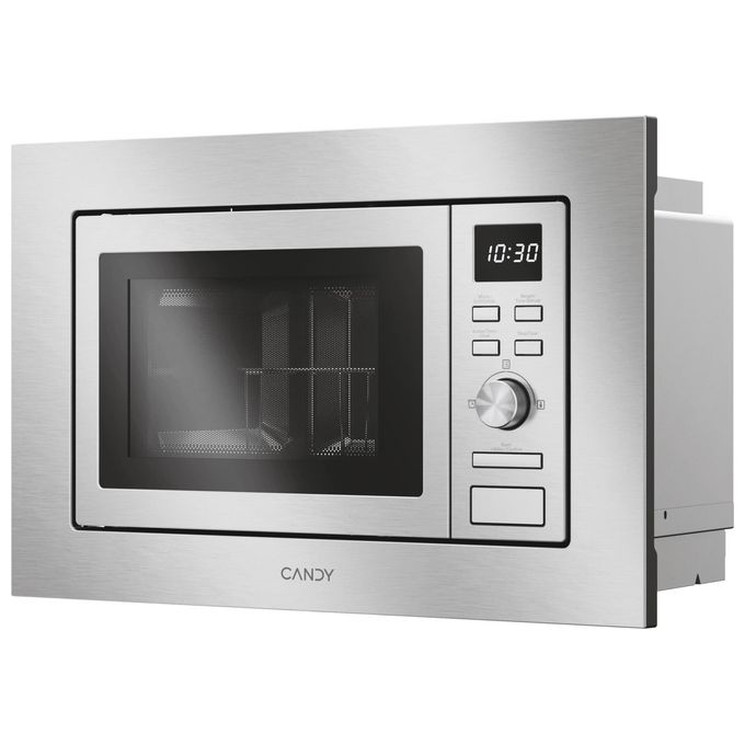 Candy CA20FMW7NG Wave 600 Forno a microonde da incasso 20 L 800 W Grill Scongelamento 8 livelli potenza colore Acciaio inox