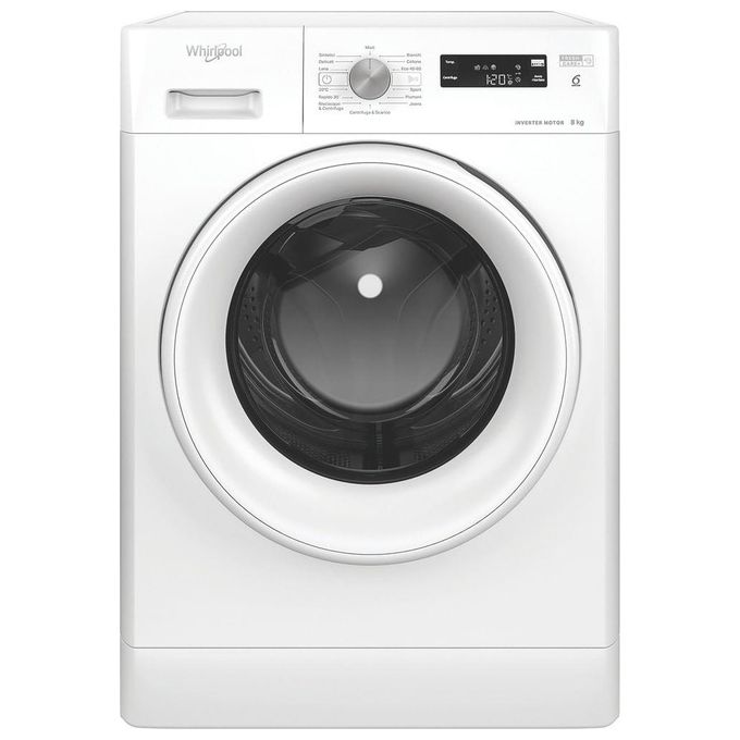 Whirlpool FFS P87 IT Lavatrice carica frontale 8 Kg 1200 rpm Classe A colore Bianco