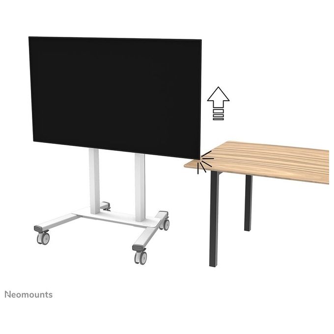 Neomounts FL55-875WH1 MOVE Lift Carrello TV motorizzato 55-100'' 110 Kg certificato TÜV colore Bianco