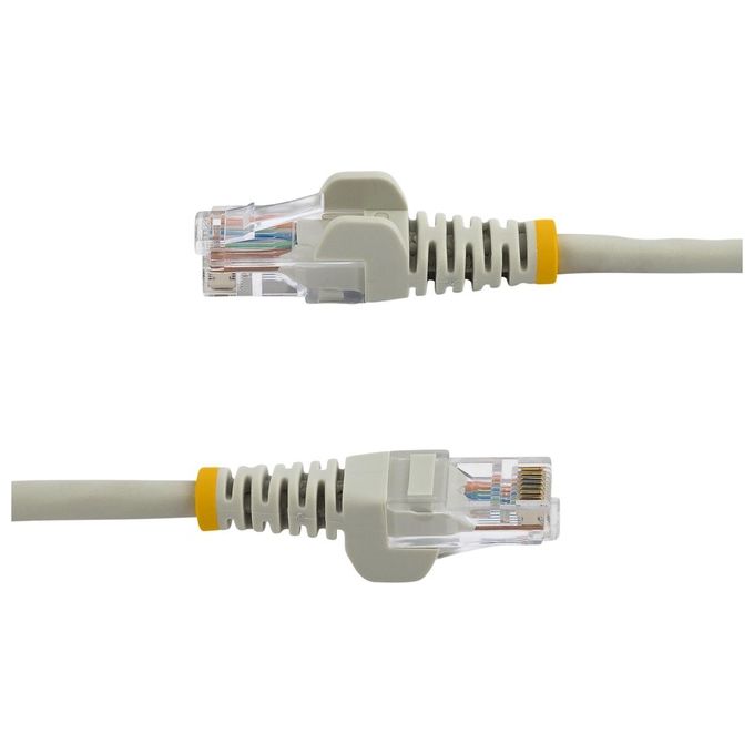 StarTech Cable Cavo Patch Utp Cat5e Rj45 Antigroviglio 3mt Grigio
