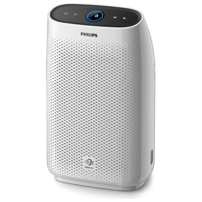 Philips AC1215-10 Serie 1000 Purificatore d'aria per ambienti fino a 63 m² Filtro HEPA NanoProtect CADR 270 m³-h 33 dB colore Bianco