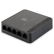 Level One GEU-0522 Switch di Rete 5-Porte Gigabit Ethernet 10-100-1000 Nero
