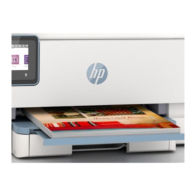 HP 2H2N1B ENVY Inspire 7221e Stampante Multifunzione Inkjet A4 4800x1200 DPI 15 ppm Wi-Fi Fronte Retro colore Bianco