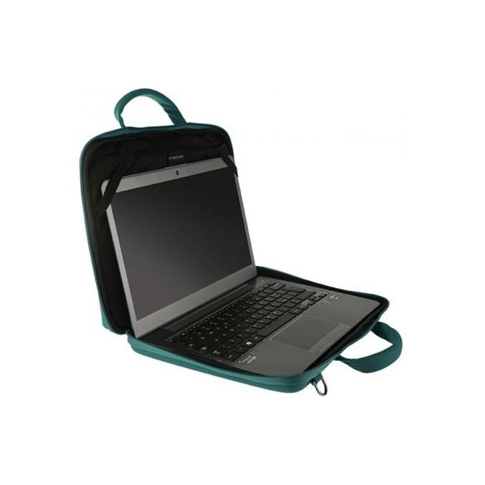 Tucano Darkolor Borsa Slim ed Iperprotettiva per Laptop 14'' Verde