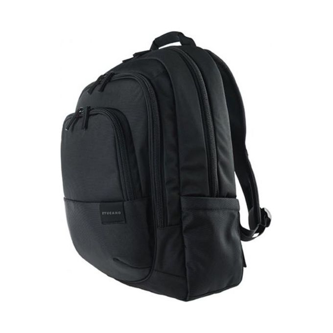 Tucano Zaino Stilo in Ecopelle per Macbook 15 e Laptop Fino a 17'' Nero