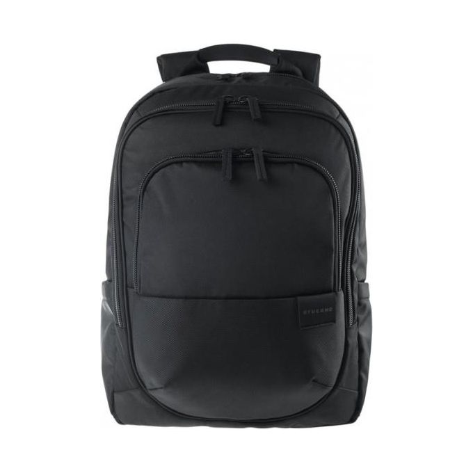 Tucano Zaino Stilo in Ecopelle per Macbook 15 e Laptop Fino a 17'' Nero