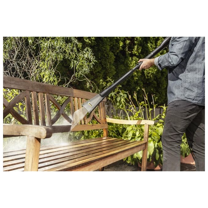 Kärcher 2.645-387.0 eco!Booster 130 Bocchetta getto ampio pulizia superfici delicate 50% risparmio acqua ed energia colore Nero