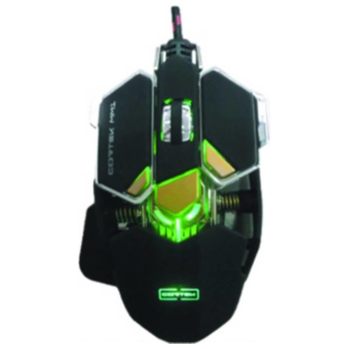 Cortek mouse gaming 10 tasti retroilluminato 8200 dpi