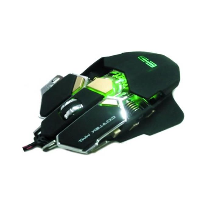 Cortek mouse gaming 10 tasti retroilluminato 8200 dpi