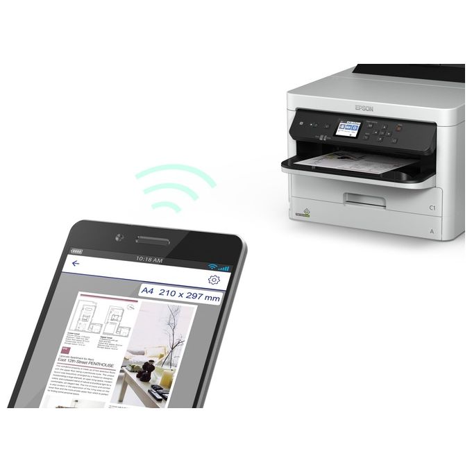 Epson C13T01C400 WorkForce Pro WF-C529R WF-C579R Cartuccia Inchiostro Originale XL Pigmento 5000 pagine colore Giallo