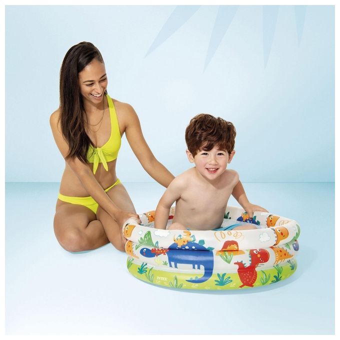 Intex 57106 Piscina Baby 3 Anelli 61x22cm