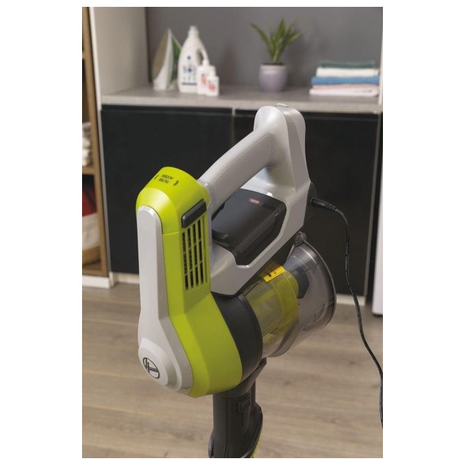 Hoover HF110H HF1 Aspirapolvere Senza Filo Ciclonico Senza Sacchetto 0.9 L 170W autonomia 30 min colore Grigio Lime
