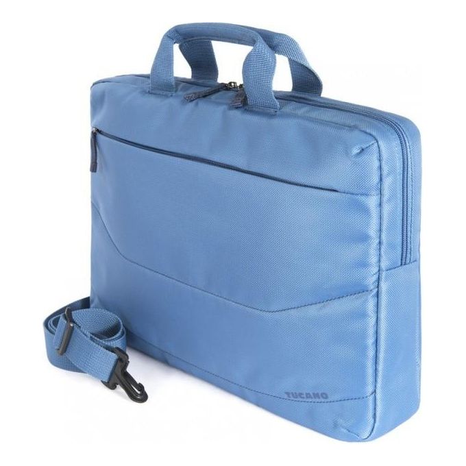 Tucano BUBIDEAWMZ Borsa Notebook Idea 15,6'' Azzurro con Mouse Wireless