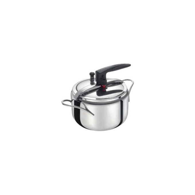 Aeternum DIVINA35L Divina Pentola a Pressione 3.5 L Acciaio Inossidabile Adatta per Induzione colore Argento