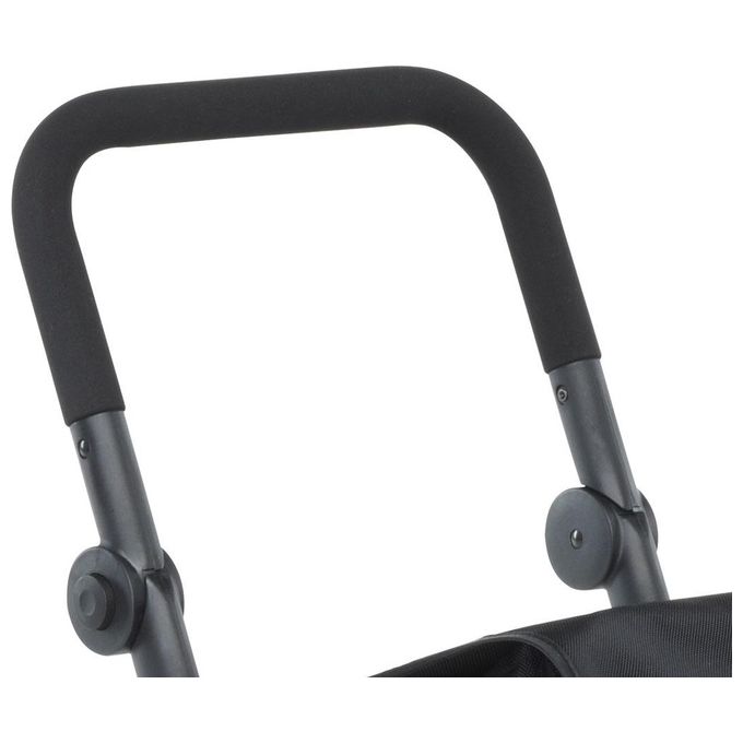 Foppapedretti Carrello Spesa Go Up Nero + Tasca Termica