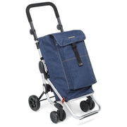 Foppapedretti 9702001100 Go Up Carrello Portaspesa Pieghevole Blue Jeans