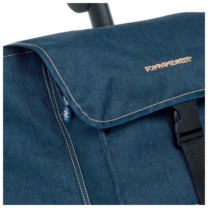 Foppapedretti 9702001100 Go Up Carrello Portaspesa Pieghevole Blue Jeans