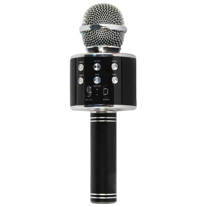 Xtreme 27837 Microfono con Speaker Integrato Bluetooth Portatile Hollywood Black