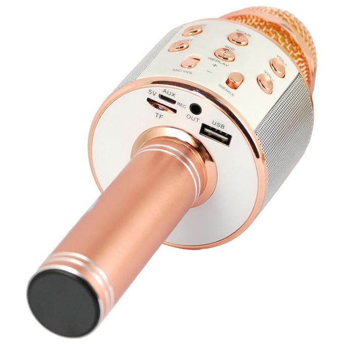 Xtreme 27837PK Microfono con Speaker Integrato Bluetooth Portatile Hollywood Pink