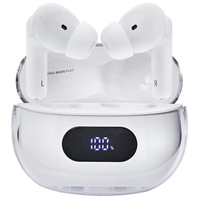 Intenso T312AE Buds Plus Auricolari TWS In-ear ANC ENC Bluetooth 5.4 autonomia 25h colore Bianco