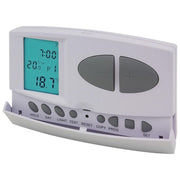 Polypool Cronotermostato Digitale Estate-Inverno con Display Lcd Alimentazione a Batteria