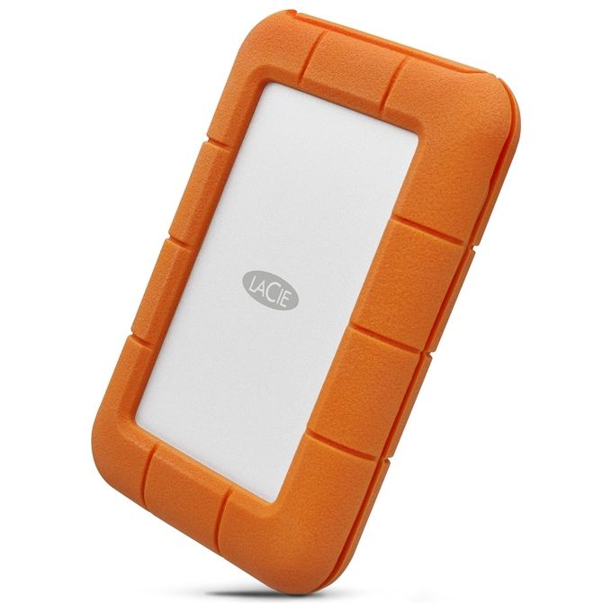 Lacie Rugged Hard Disk Esterno 5Tb Usb 3.1 Type C