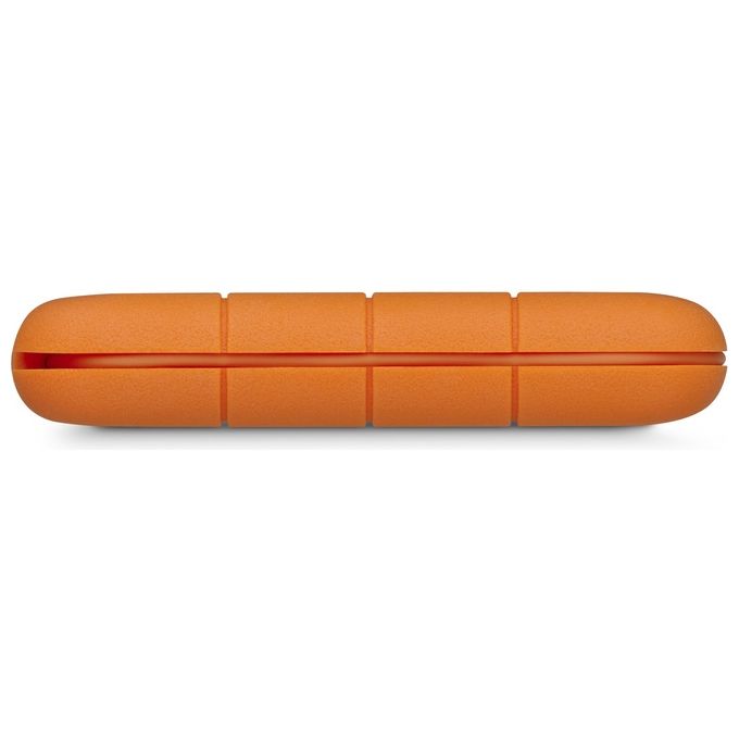 LaCie Rugged Secure Disco Rigido Esterno 2000Gb Arancione-Bianco