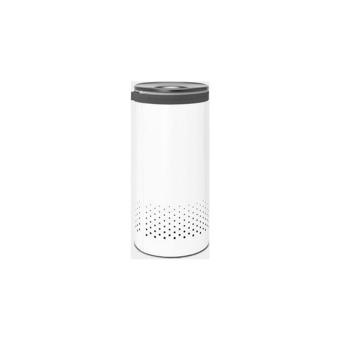 Brabantia Portabiancheria 35 Litri Grigio Scuro-Bianco