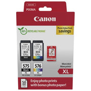 Canon 5437C006 Cartuccia d'inchiostro Originale Resa elevata XL Value Pack 2 pz Nero Ciano Magenta Giallo colore Nero