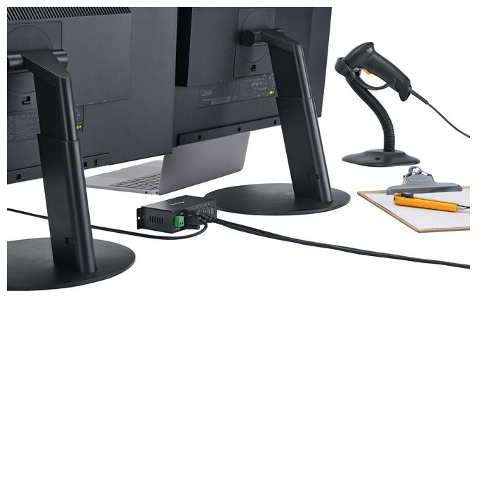 StarTech Hub USB industriale a 7 porte, predisposto per il montaggio