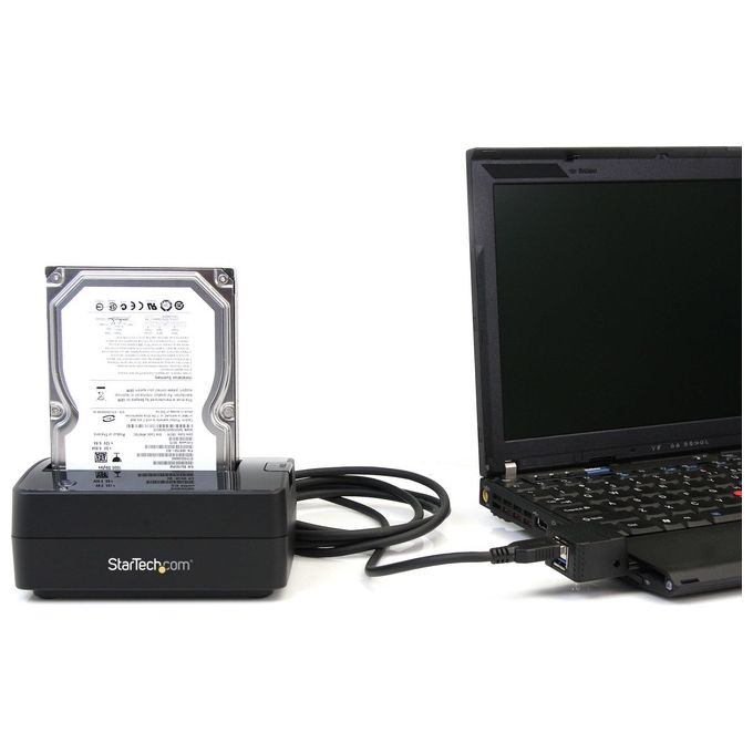 StarTech Docking station per disco rigido SATA USB 3.0 a SATA per HDD 2,5-3,5