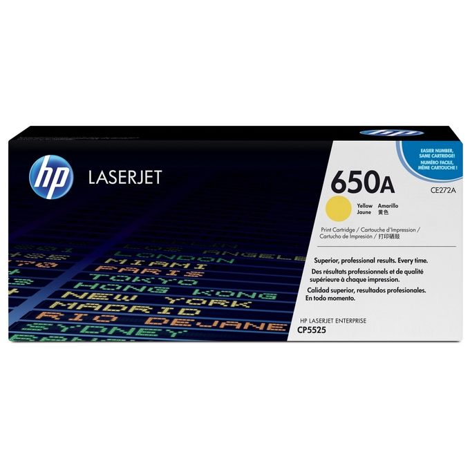Hp toner giallo 15000 pagine per clj cp5525