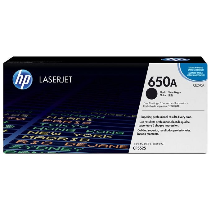 Hp toner nero 13500 pagine per clj cp5525
