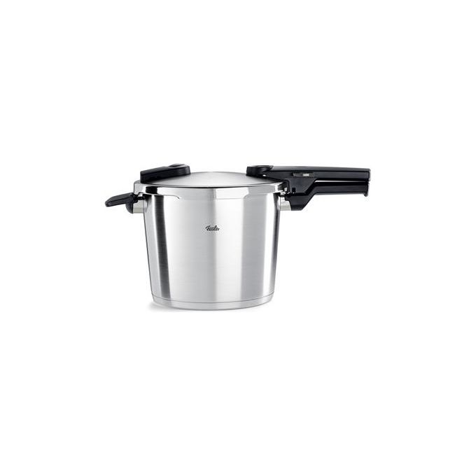 Fissler 602-410-06-000-0 Vitaquick Premium Pentola a pressione 6 L Acciaio inox 22 cm Adatta per tutti i piani cottura inclusa induzione colore Acciaio inox