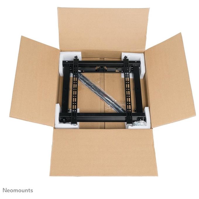 Neomounts WL95-800BL1 Supporto Videowall da Parete Pop-out per Schermi 42''-70'' VESA 200x200-600x400 mm Max 35 Kg colore Nero
