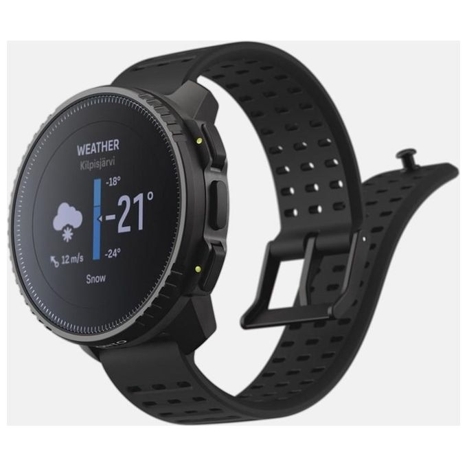 Suunto SS050862000 Vertical Smartwatch Sportivo GPS 49mm 1.4'' 280x280 Zaffiro 100m Cardio Altimetro Barometro 60 giorni colore Nero