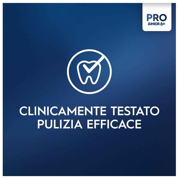 Oral-B 8006540742891 Junior Spazzolino elettrico rotante 3 modalita' timer 2 min sensore pressione colore Viola